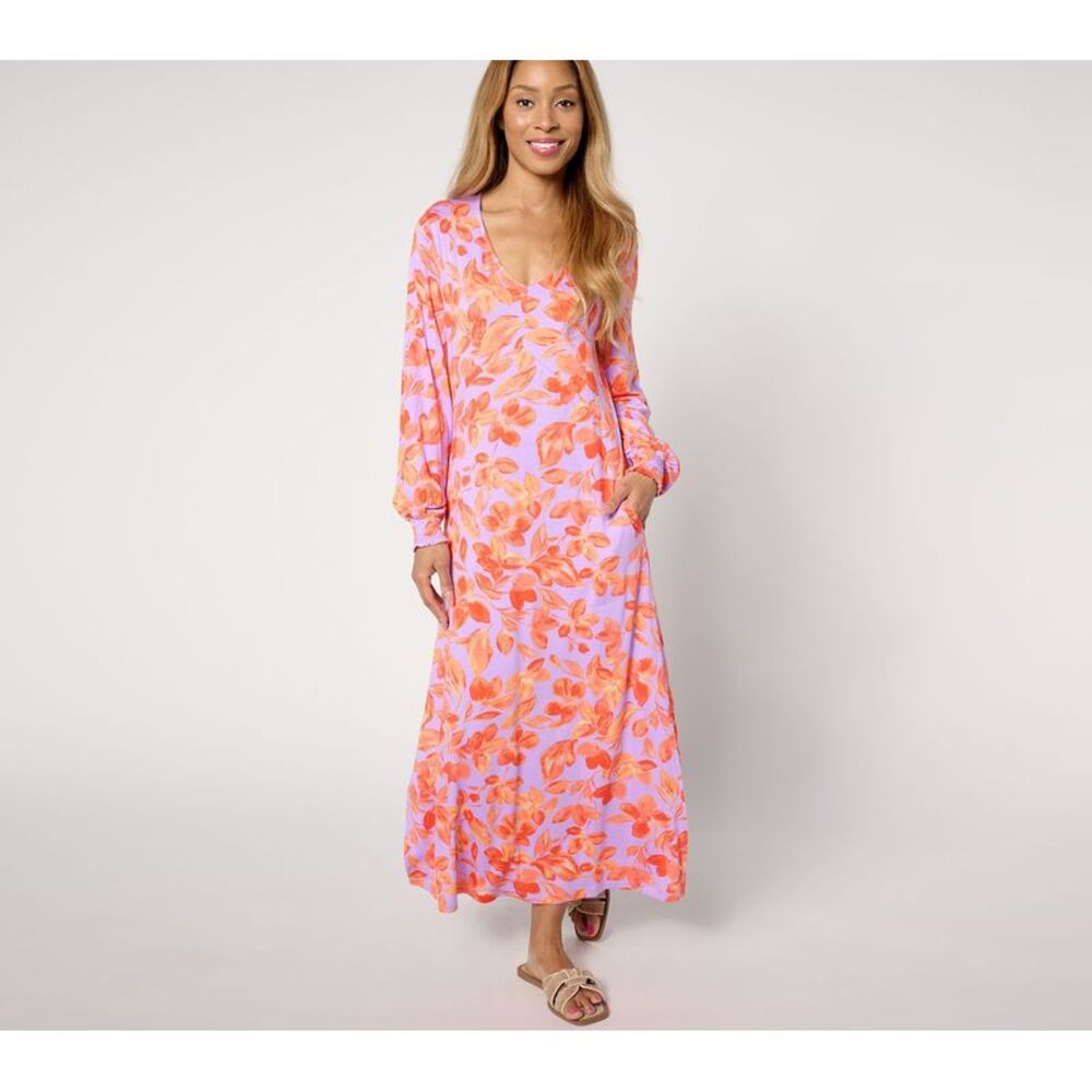 Gloria Vanderbilt Women's Petite Dress PXL Pet. Rayon Multi-colored A643728